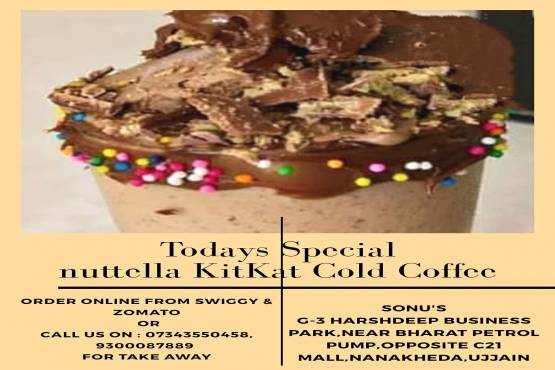 Nutella Kit-Kat Cold Coffee