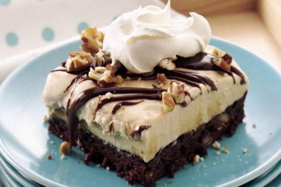 Brownie with Vanilla Ice-Cream