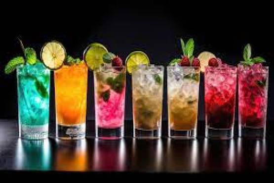 Mocktail (Cool Blue / Pink Panther / Litchi Delight / Mango Bloom / ‘Orange Blossom / Mojito)