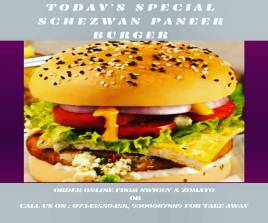 Schezwan Cheese Burger