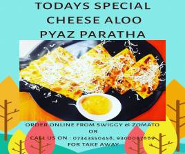 Aloo Pyazz Paratha Stuffed