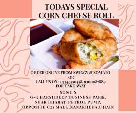 Corn Cheese Roll