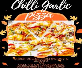 Garlic Chilli Pizza