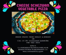 Cheese Vegetable Pizza