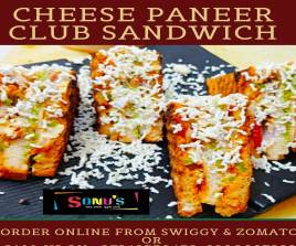 Cheese Paneer Club Sandwich