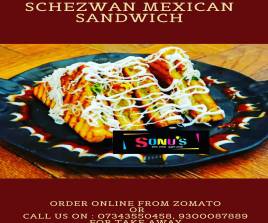 Grilled Schezwan Sandwich