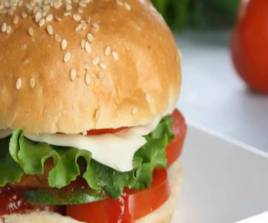 Veg. Cheese Burger
