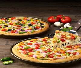 Corn Capsicum Pizza