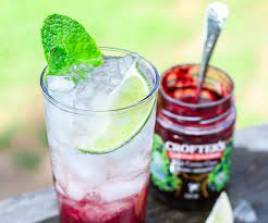 Lichi Black Current Mojito