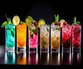 Mocktail (Cool Blue / Pink Panther / Litchi Delight / Mango Bloom / ‘Orange Blossom / Mojito)