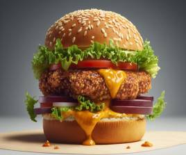 Veg and Cheese Burger