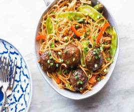 Noodles with Manchurian