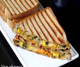 Grilled Cheese Vegetable Sandwich
